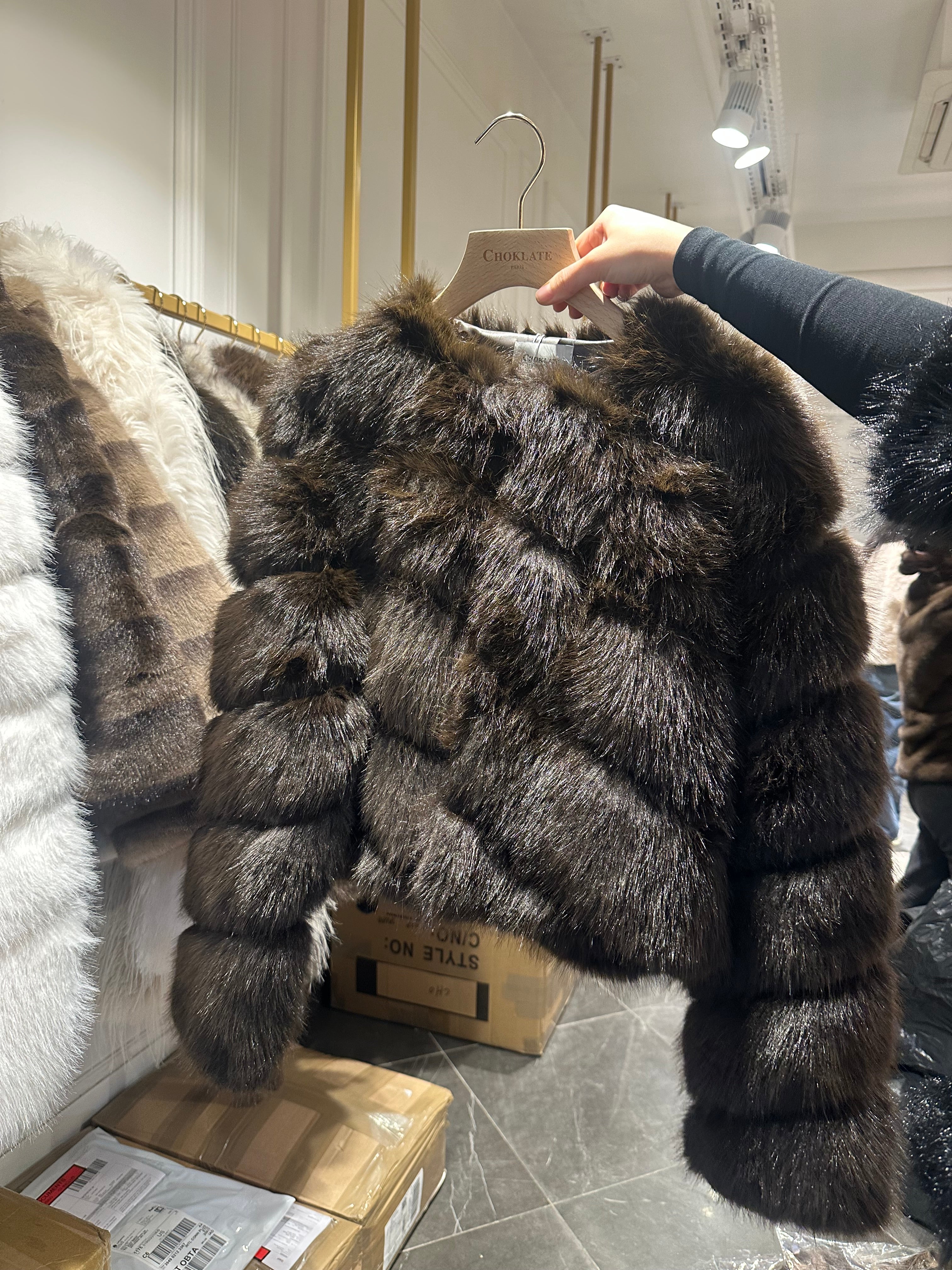 Fourrure MAYA choco