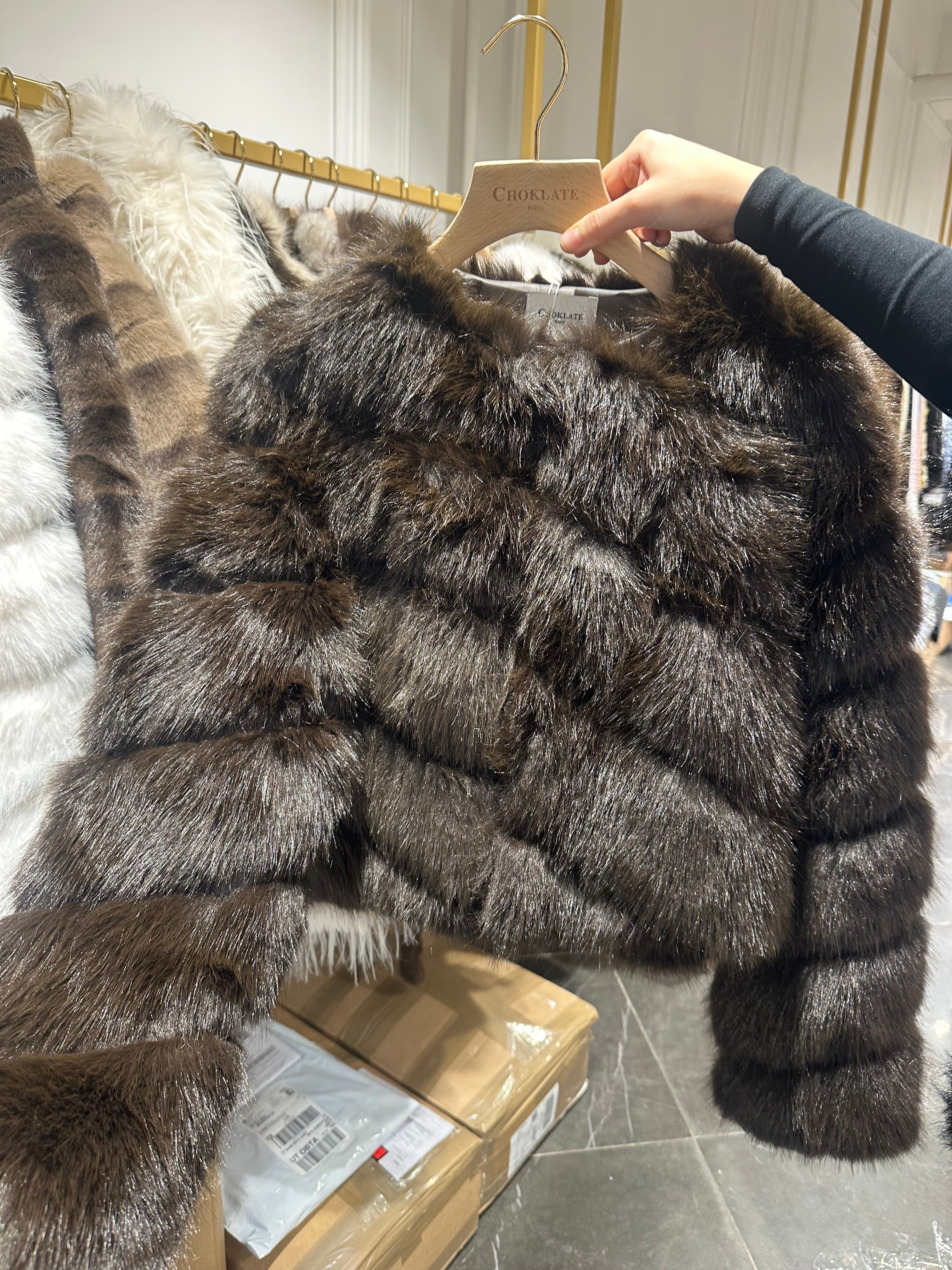 Fourrure MAYA choco